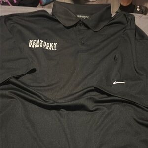 Nike Golf Black Kentucky Basketball Polo Shirt